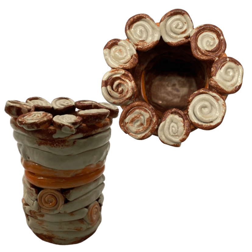 Swirly Coil Vase