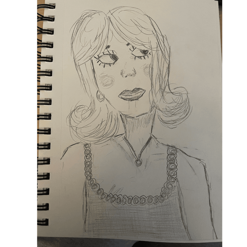 Staring Portrait